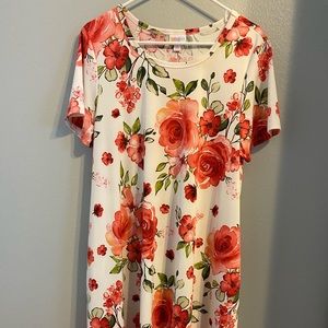 Floral LuLaRoe Jessie dress